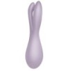 Stimulateur de clitoris vibrant Threesome 2 Satisfyer Violet