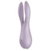 Stimulateur de clitoris vibrant Threesome 2 Satisfyer Violet