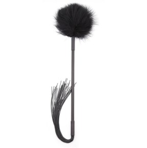 Plumeau-Martinet Tickler Noir- Fouets