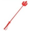 Cravache Trident 65cm Rouge