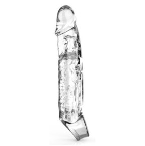 Gaine de pénis transparente Get Real L 16 x 3.5cm- Gaines Pénis en stock sur Fun et plaisirs