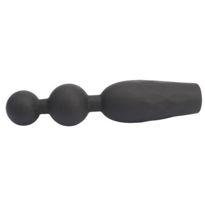 Vibro Booty Black Mont 7 x 2.9cm- Chapelets en stock sur Fun et plaisirs