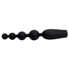 Chapelet vibrant Bumpy Black Mont 12 x 3cm- Chapelets en stock sur Fun et plaisirs