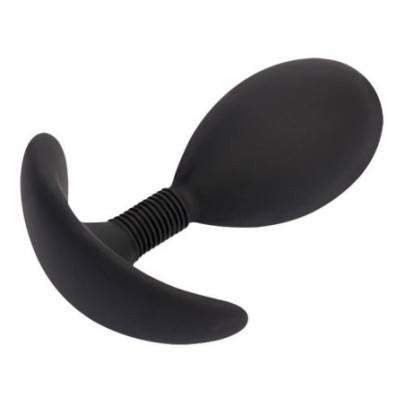 Plug anal Play Black Mont L 10 x 4.5cm- PLUG JOURNEE & HARNAIS en stock sur Fun et plaisirs