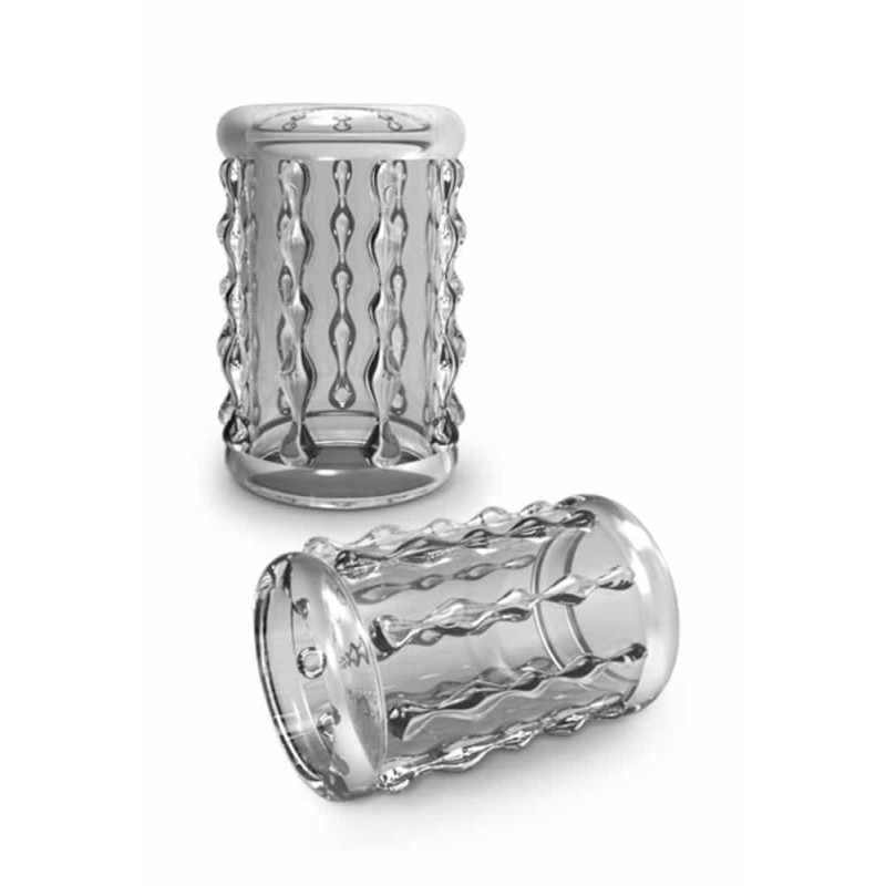 Gaine à pénis transparente 5 x 3 cm Cock Sleeve 04 Gaine à pénis transparente 5 x 3 cm Cock Sleeve 04