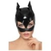 Masque Chat en Vinyle Cat Mask Noir