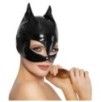 Masque Chat en Vinyle Cat Mask Noir