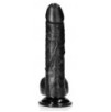 Gode Curved RealCock 17 x 4.3cm Noir