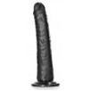 Gode Slim RealRock 20 x 4.6cm Noir