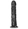 Gode Curved Dildo 18 x 4.2cm Noir