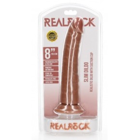 Gode réaliste Slim RealRock 20 x 4.6cm Latino