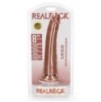 Gode réaliste Slim RealRock 20 x 4.6cm Latino