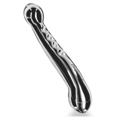 Gode en métal Pleasure Steel 17.5 x 3.2cm- GODE METAL en stock sur Fun et plaisirs