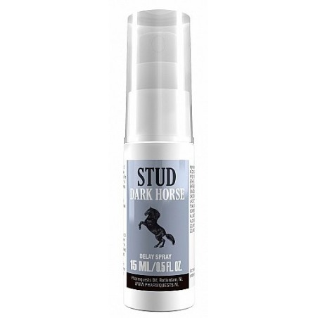 Spray retardant Dark Horse 15mL- Retarder l'Éjaculation en stock sur Fun et plaisirs