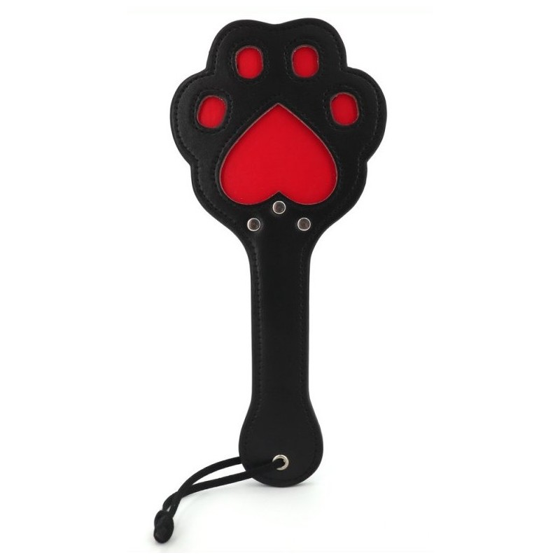 Paddle Patte 28 x 13cm Noir-Rouge