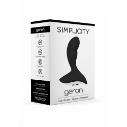 Stimulateur de prostate vibrant Geron Simplicity