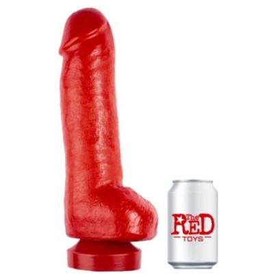 SUPER DON 24 x 7 cm Rouge- Dildos XL - Largeur + de 6cm en stock sur Fun et plaisirs