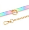 Collier-laisse Sm Laser Rose