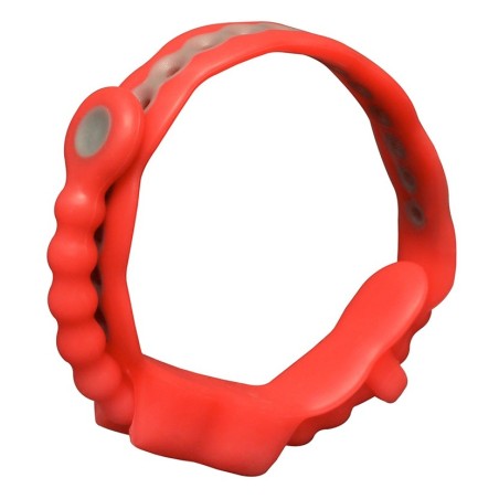 Cockring Impress ajustable rouge- Cockrings Flexibles en stock sur Fun et plaisirs