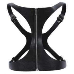 Corset SM Vinyle Noir