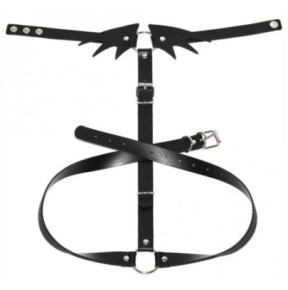 Collier Sm + ceinture Belt Wing Noir