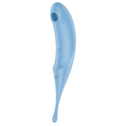 Stimulateur de clitoris Twirling Pro Bleu- Stimulateurs à Aspiration en stock sur Fun et plaisirs