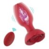 Plug Bijou Vibrant Rose 10 x 4cm