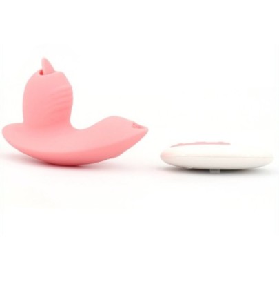 Stimulateur Licking Rose- 100% Clitoris en stock sur Fun et plaisirs