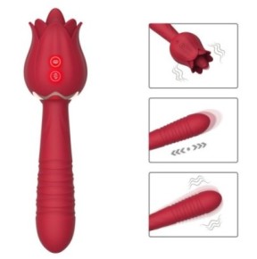 Stimulateur de clitoris et Point G Rose Licky- 100% Clitoris en stock sur Fun et plaisirs