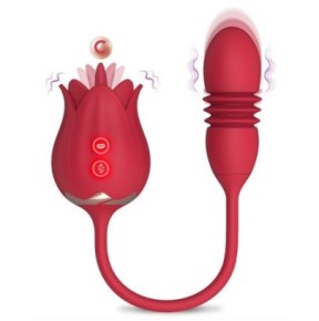 Stimulateur de clitoris et Point G Rose Egg 9 x 3cm- 100% Clitoris en stock sur Fun et plaisirs