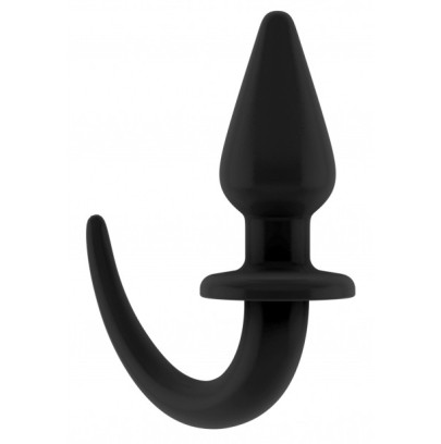 Plug Queue de chien Puppy Plug 9 x 4cm Noir- Puppy Play