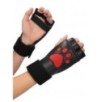 Gants Néoprène Puppy Paw Noir-Rouge