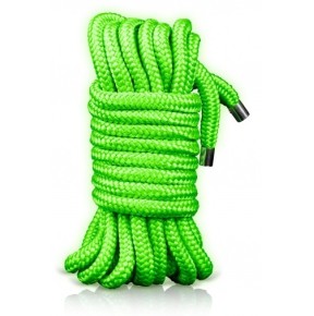 Corde de bondage phosphorescente Glow Rope 5M- Bondage & Attaches en stock sur Fun et plaisirs