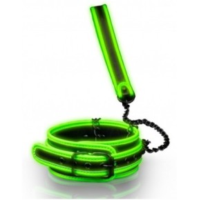 Collier-Laisse phosphorescent Glow- Colliers & Laisses en stock sur Fun et plaisirs