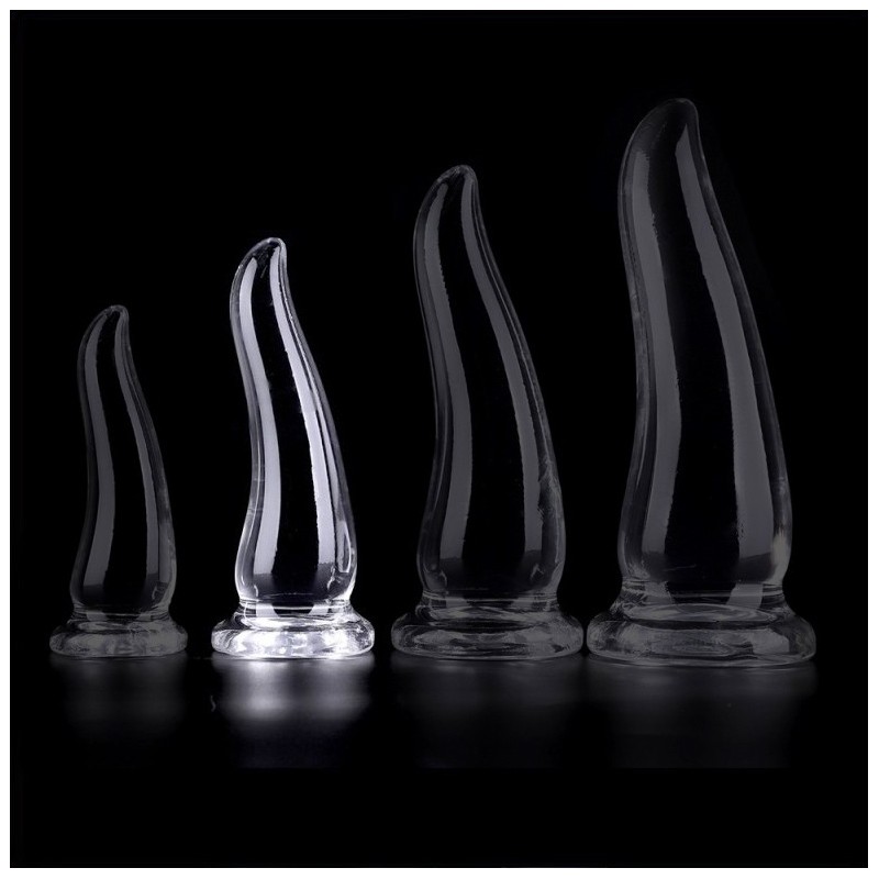 Plug transparent Gazox M 15 x 5cm