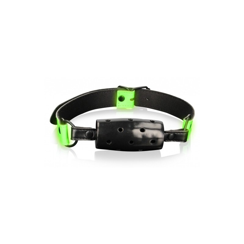 Bâillon Cylindre phosphorescent Glow 7.5cm