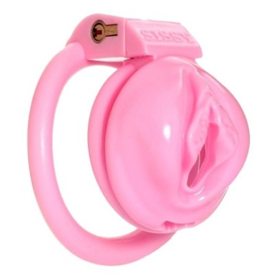 Cage de chasteté SISSY M 4.5 x 3.7cm Rose