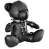 Ours en cuir Bendy The Bdsm Teddy Bear Noir