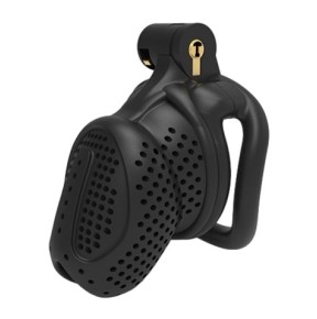 Cage de chasteté Timea 7.5 x 3cm Noir- Cages de Chasteté en stock sur Fun et plaisirs