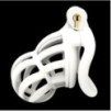 Cage de chasteté Narra 8 x 3.6cm Blanc