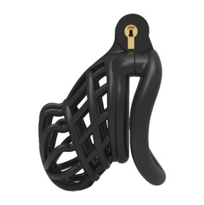 Cage de chasteté Keima 7.5 x 3.6cm Noir