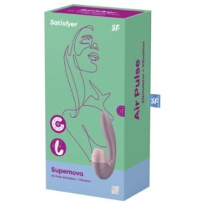 Stimulateur de clitoris Supernova Satisfyer Mauve