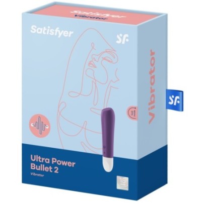 Stimulateur de clitoris Ultra Power Bullet 2 Satisfyer Violet