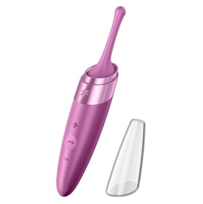 Stimulateur Twirling Delight Satisfyer 17cm Violet- 100% Clitoris en stock sur Fun et plaisirs