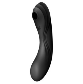 Stimulateur de clitoris Curvy Trinity 4 Satisfyer Noir- Stimulateurs à Aspiration en stock sur Fun et plaisirs