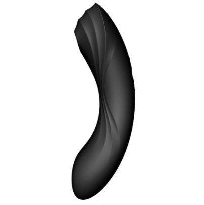 Stimulateur de clitoris Curvy Trinity 4 Satisfyer Noir