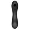 Stimulateur de clitoris Curvy Trinity 4 Satisfyer Noir