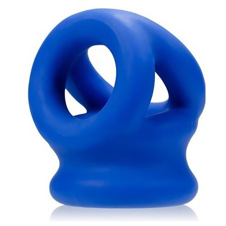 Tri Squeeze Ballstretcher Oxballs Bleu- Ballstretchers Souples en stock sur Fun et plaisirs