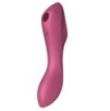 Stimulateur de clitoris Curvy Trinity 3 Satisfyer Rose