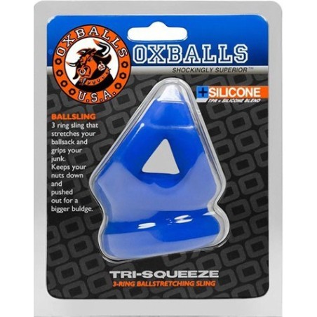 Tri Squeeze Ballstretcher Oxballs Bleu